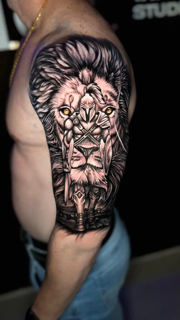 Tatuagem realista por Matheus Malheiros