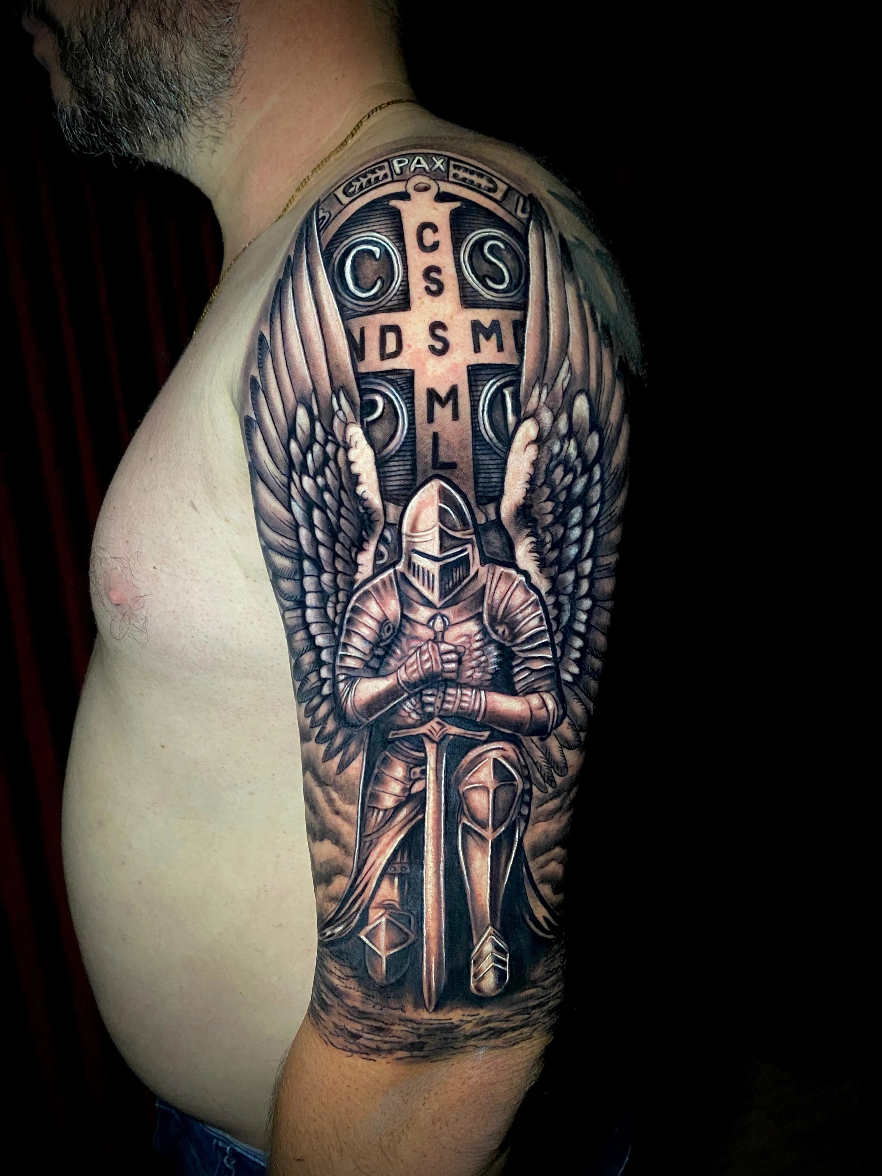 Tatuagem realista por Matheus Malheiros