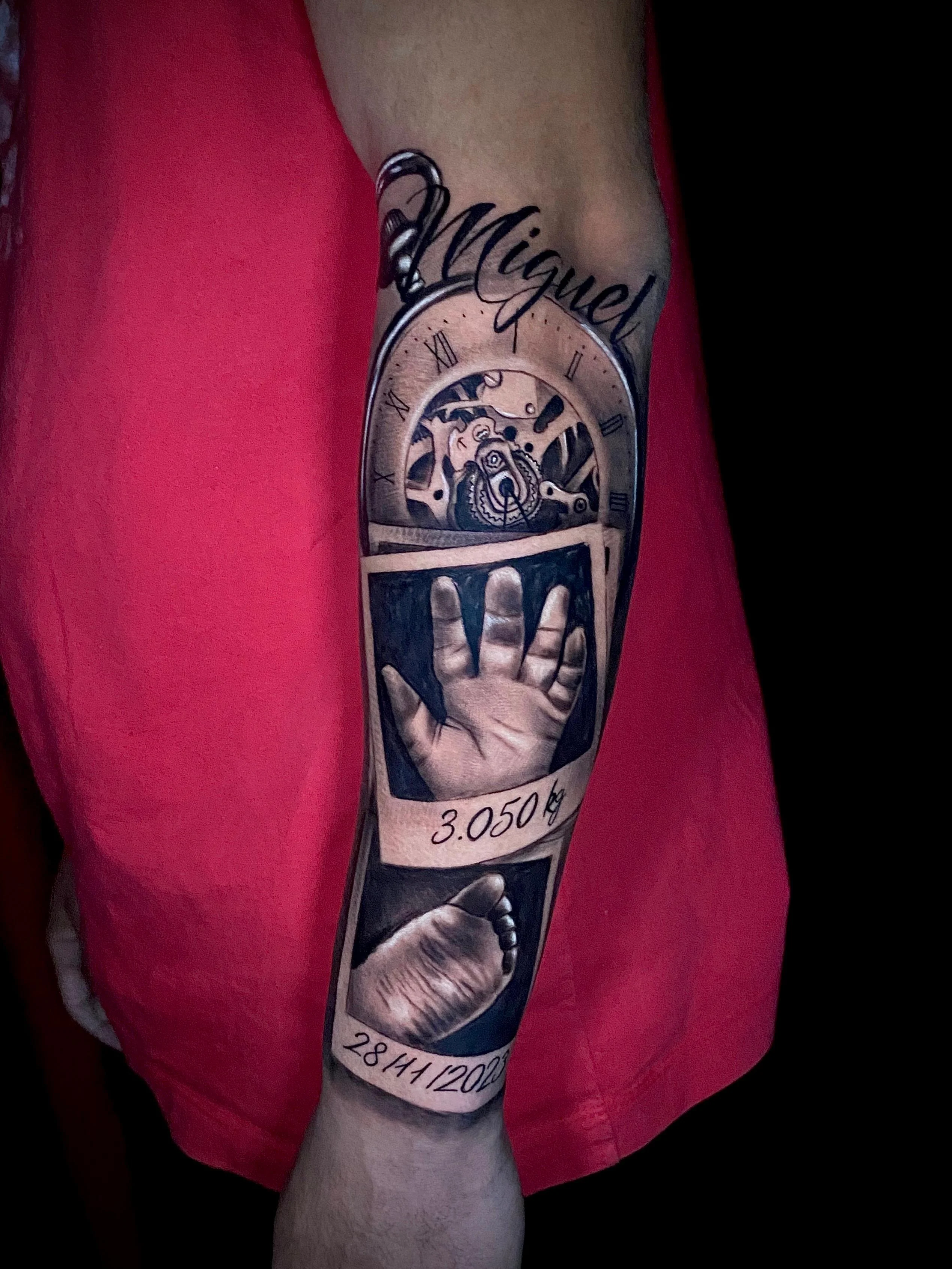 Tatuagem realista por Matheus Malheiros