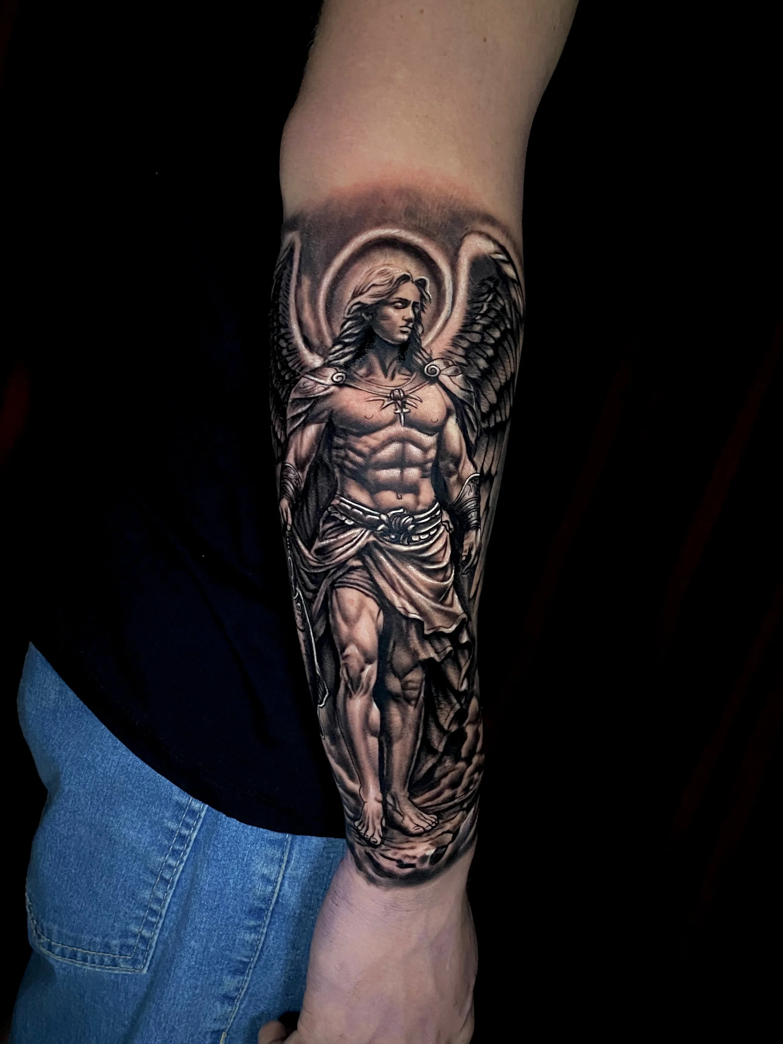 Tatuagem realista por Matheus Malheiros