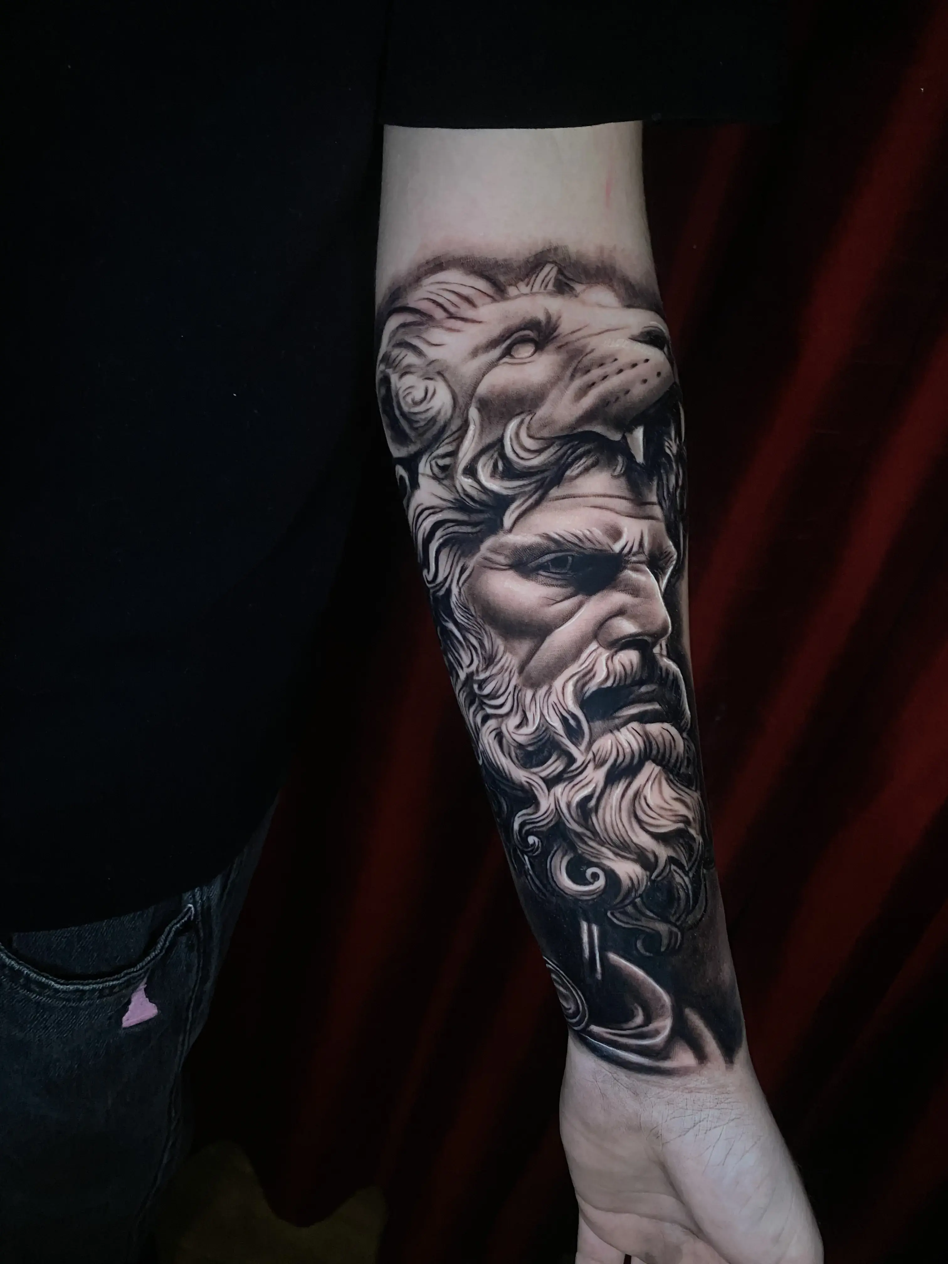 Tatuagem realista por Matheus Malheiros