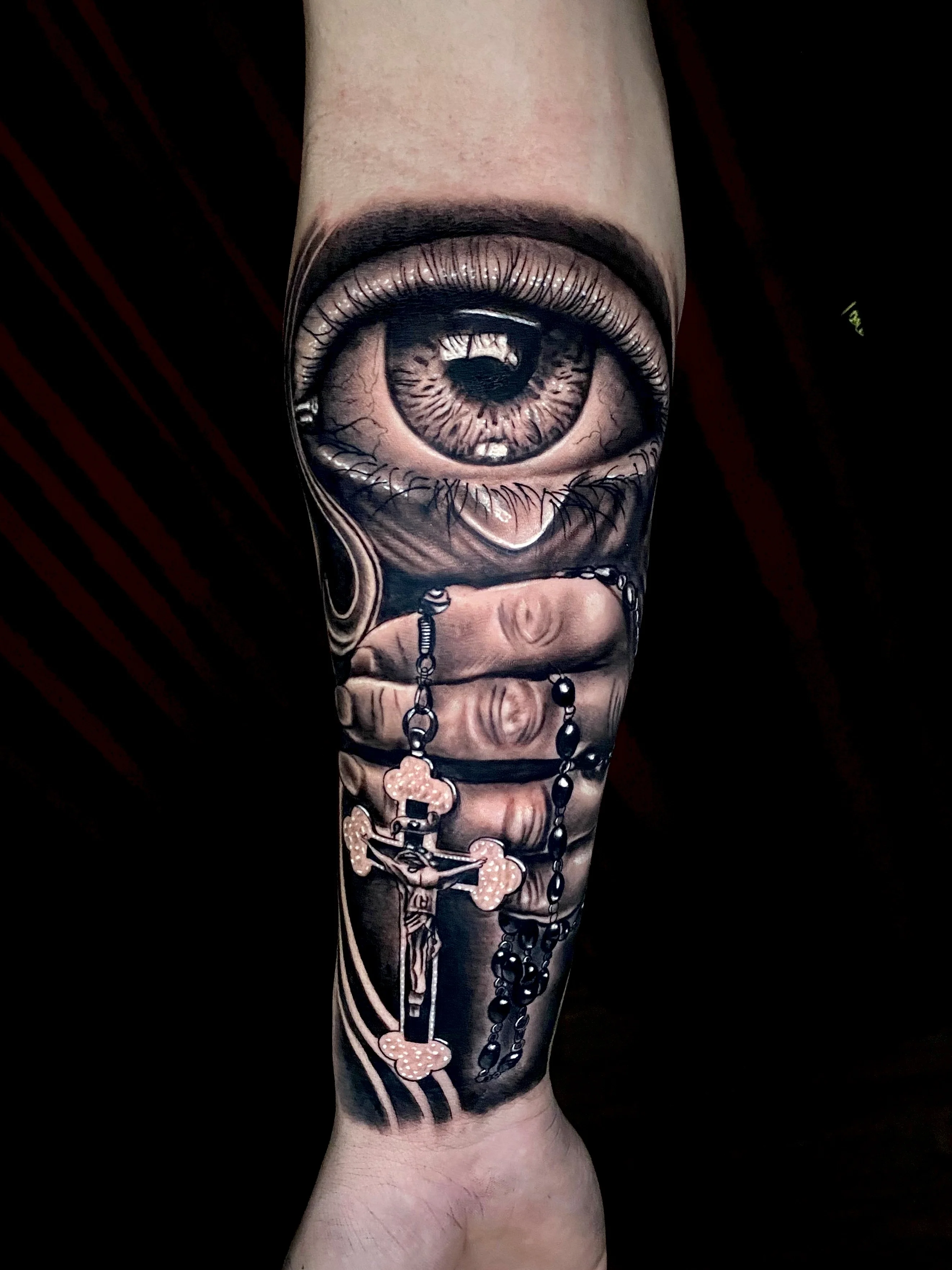 Tatuagem realista por Matheus Malheiros