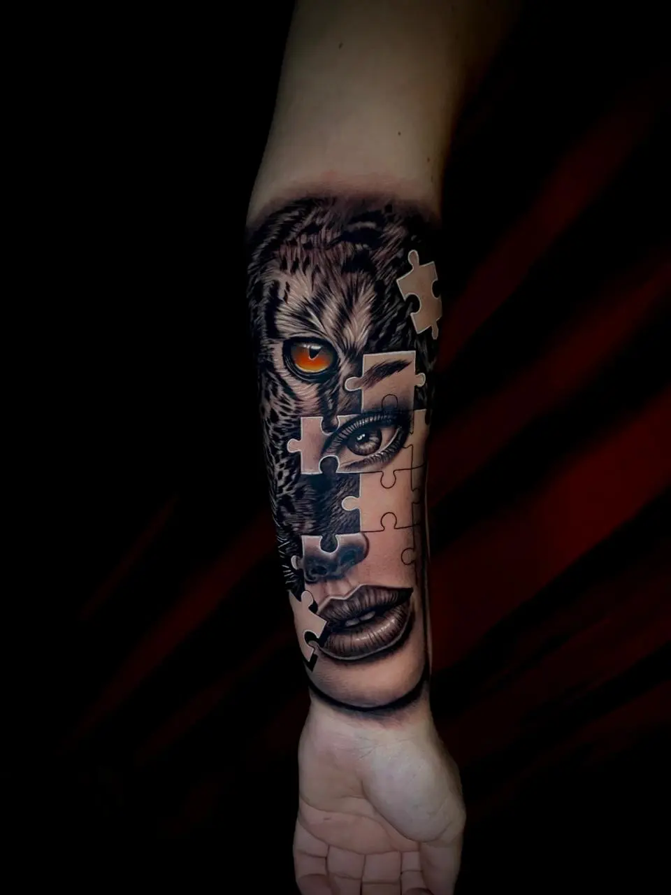 Tatuagem realista por Matheus Malheiros