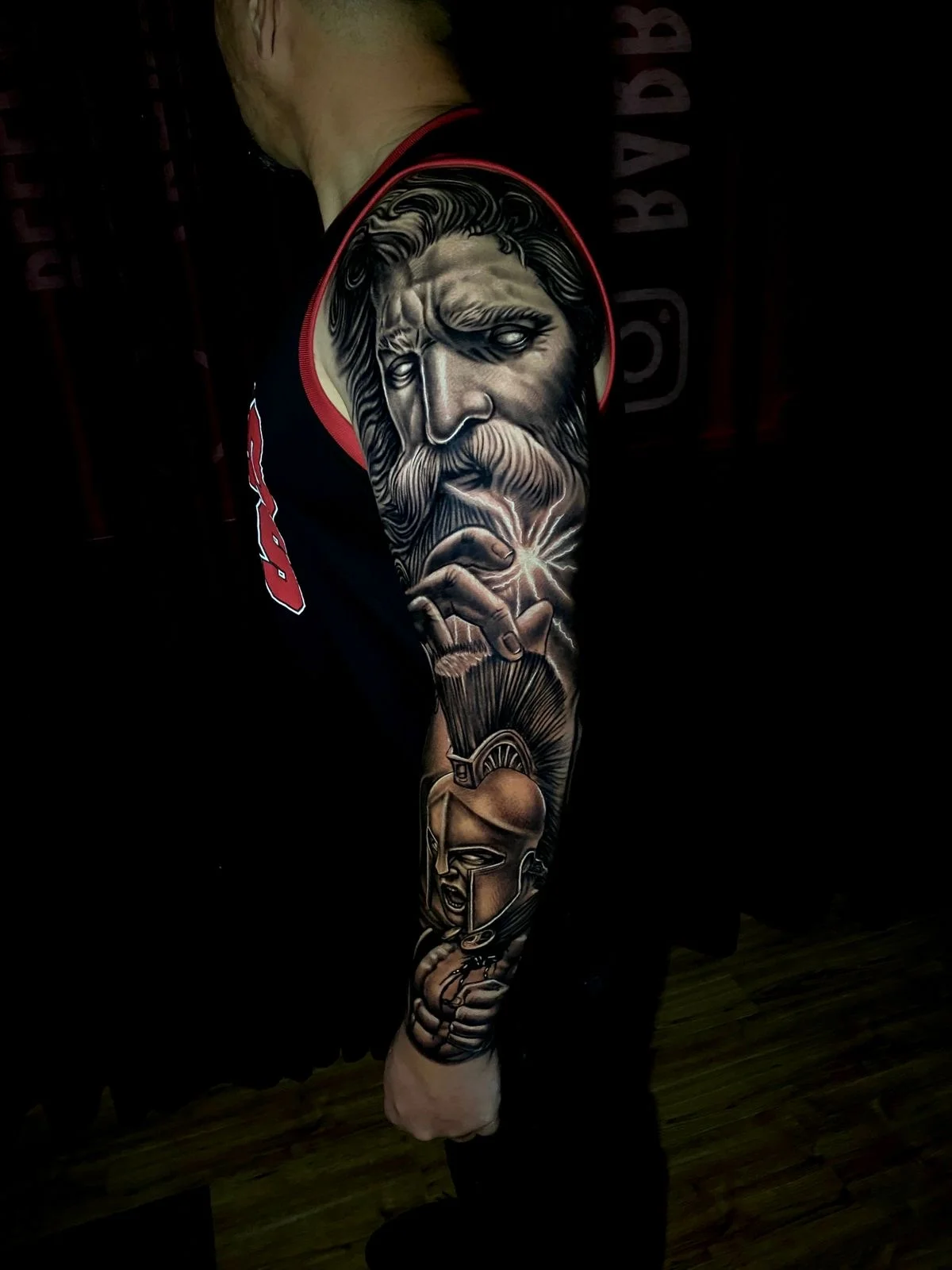 Tatuagem realista por Matheus Malheiros