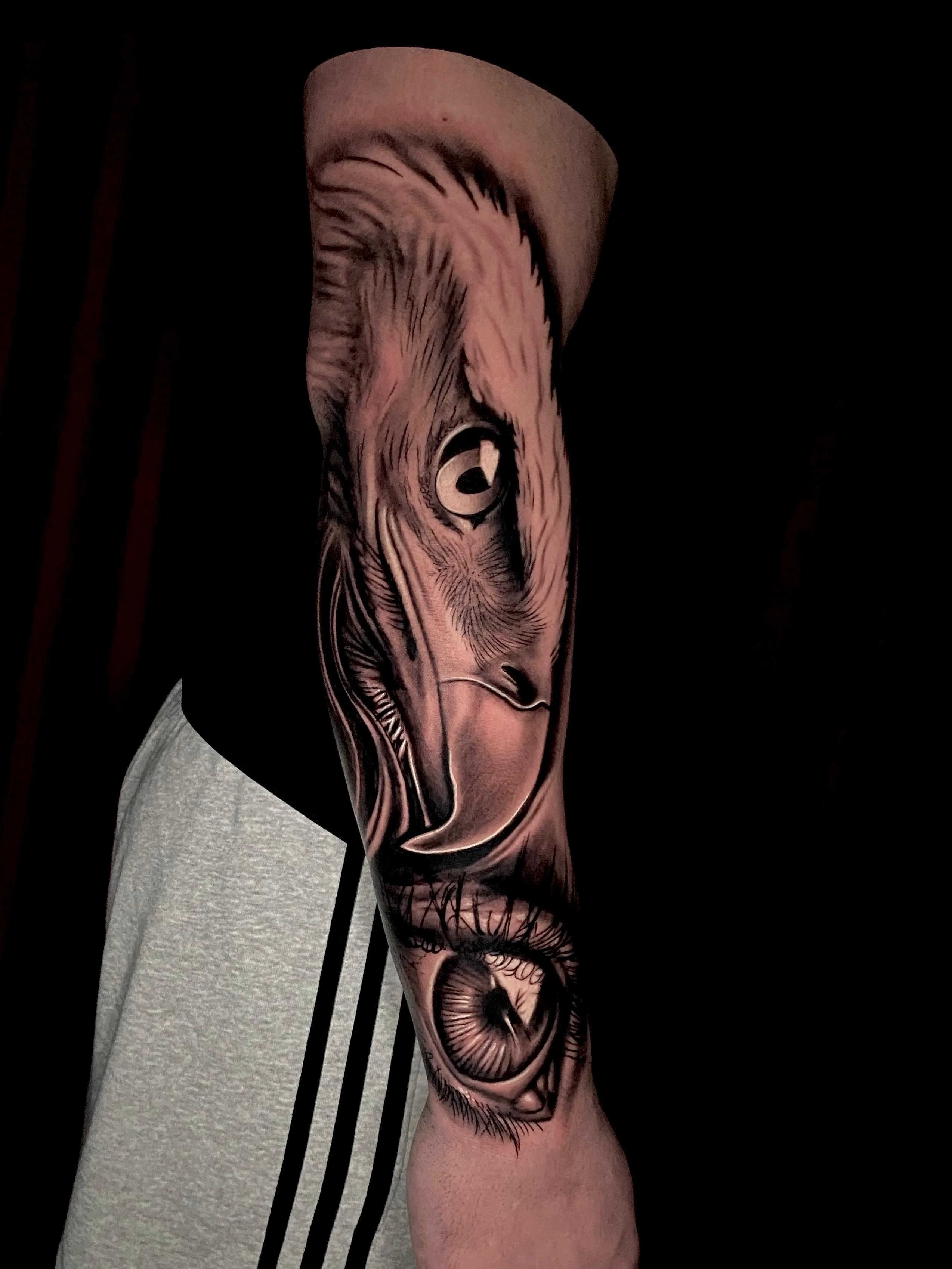 Tatuagem realista por Matheus Malheiros