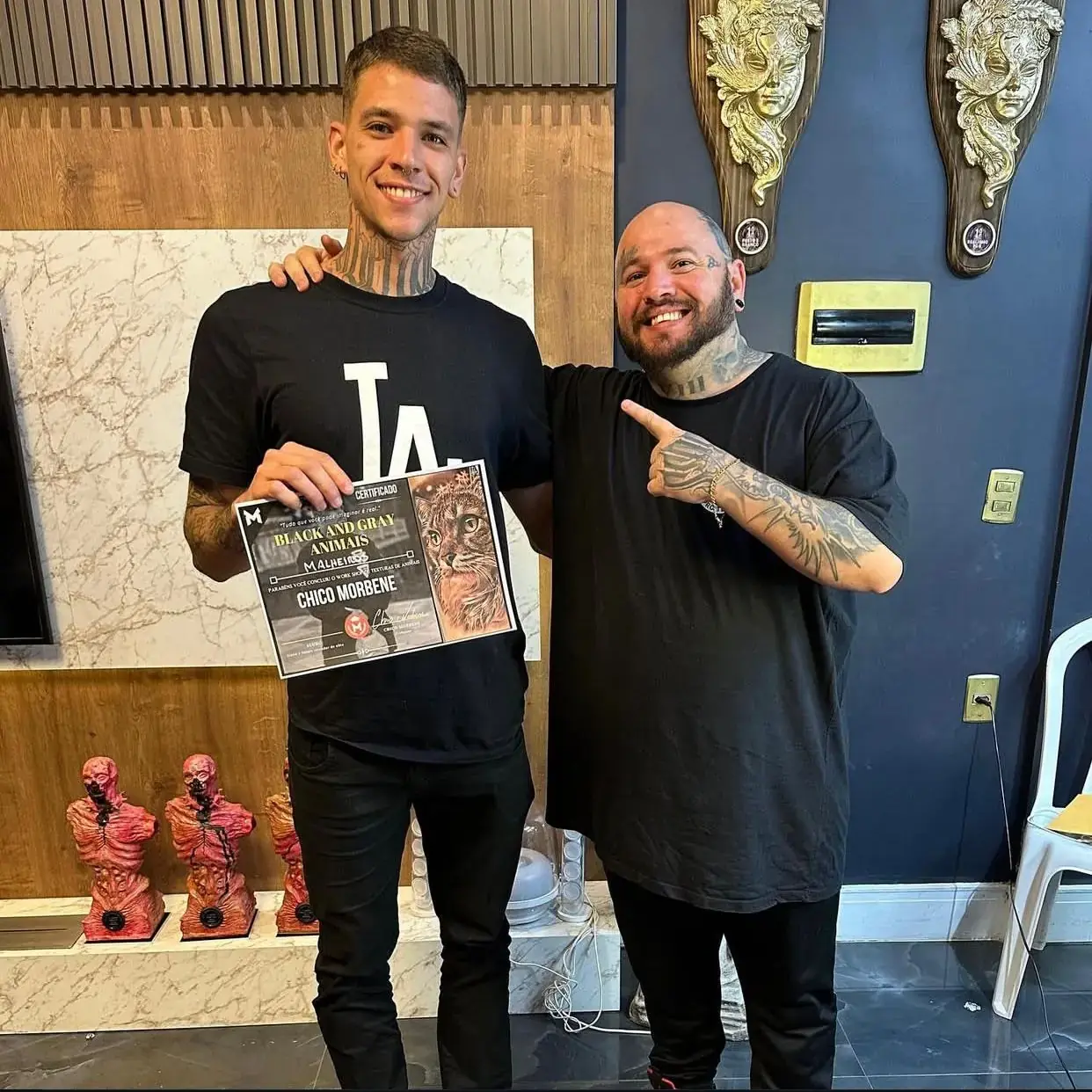 Certificado Black and Gray Animais - Chico Morbene