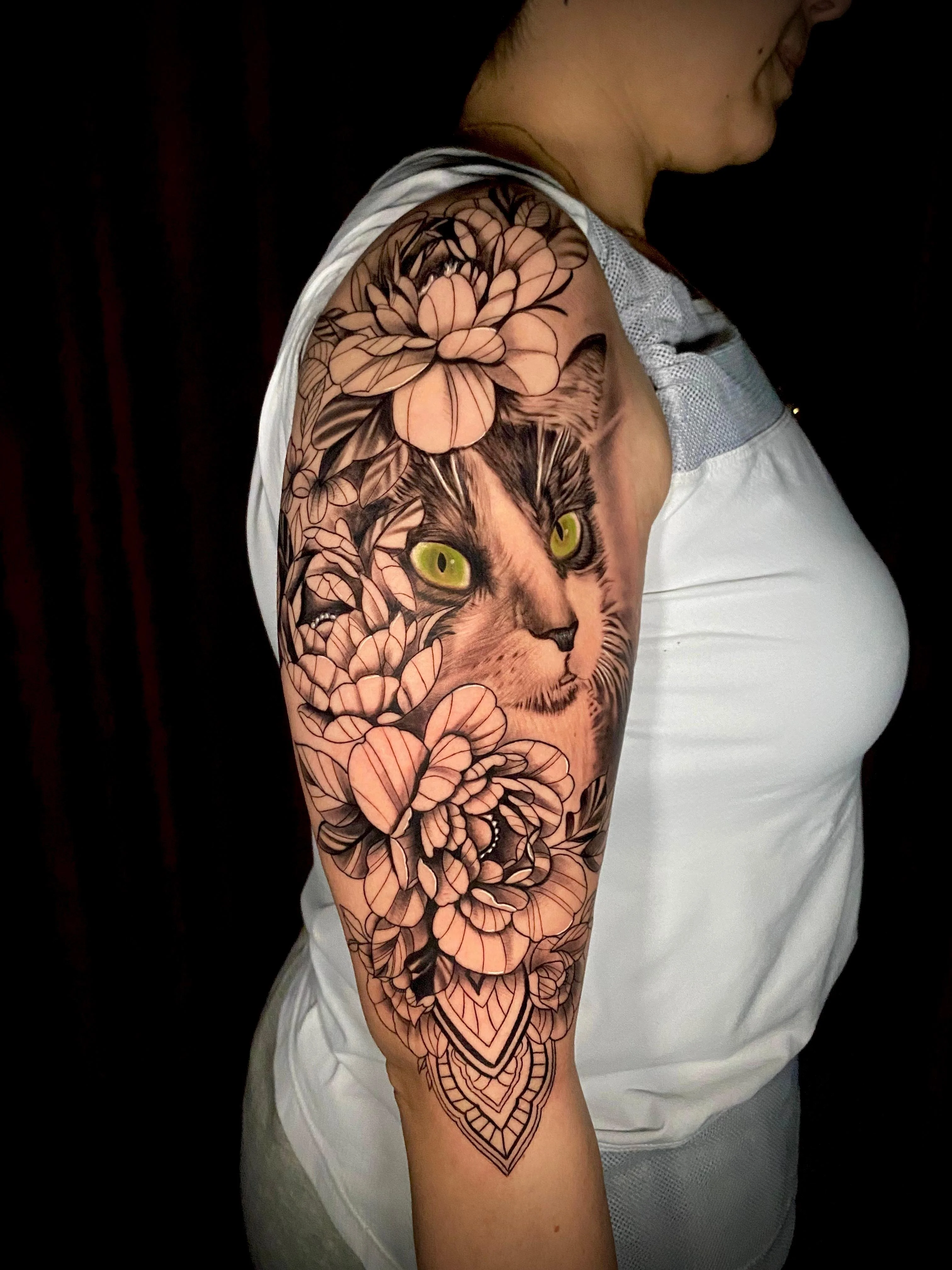 Tatuagem realista por Matheus Malheiros